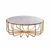 Elk Signature Demille Coffee Table - Satin Brass H0805-11453